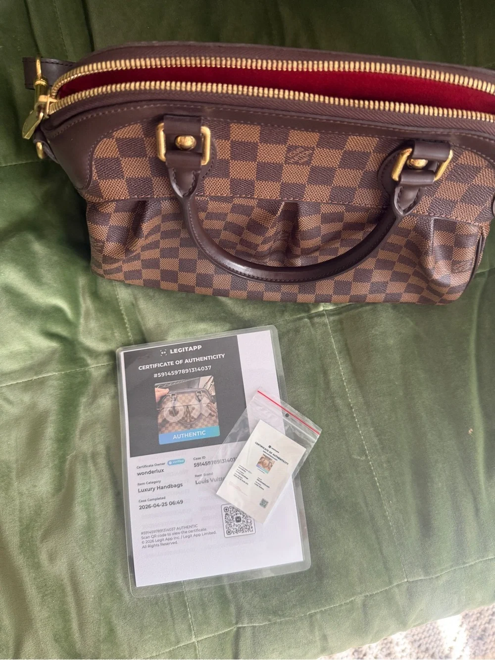 Louis Vuitton authentic louis